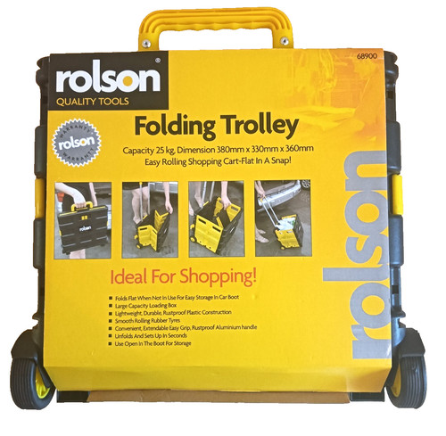 Rolson folding trolley - rolson,