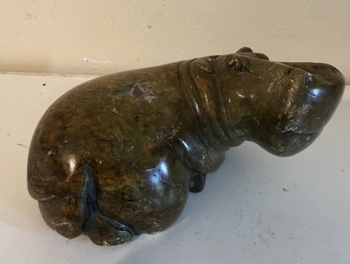 Vintage soapstone carved - soapstone,