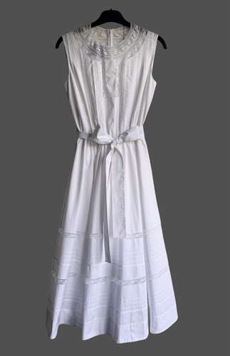 Prada midi dress white - prada,