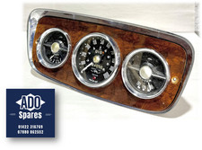 Singer Gazelle Centre Gauge Cluster - Speedo, Fuel Gauge & Water Temp. Un-Tested