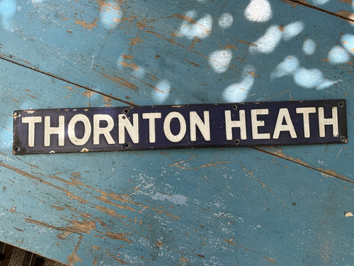 Railwayana thornton heath - railwayana,