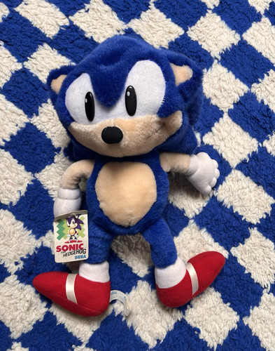 Sega sonic the hedgehog plush - sega,