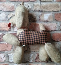 Vintage Pedigree Dog Plush Collectables Soft Toy 1960/70's Needs Loving Home