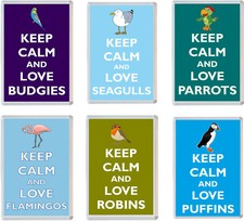 Various Keep Calm Birds 96 x