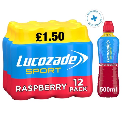 Lucozade sport raspberry - lucozade,