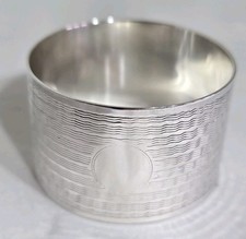 Antique sterling silver napkin