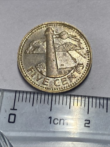 1973 barbados cents crest - 1973,