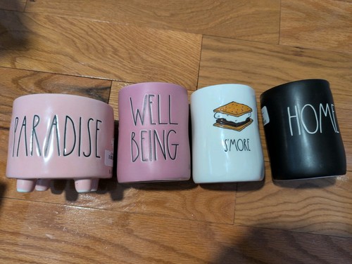Lot rae dunn candles used - lot, 4