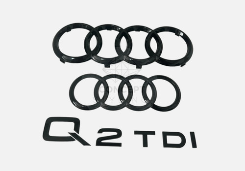 Audi tdi gloss - q2, black
