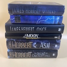 James herbert hardback book - 6,