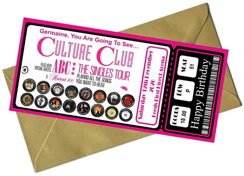 Culture club singles tour - culture,