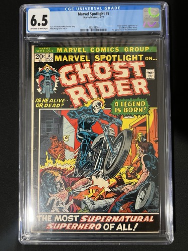 Marvel spotlight cgc 6 5 - spotlight, #5