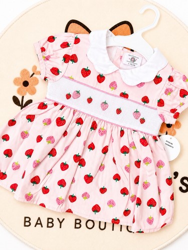 Strawberry smock dress years - strawberry,