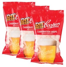 3 x Packs of 80 COOPER'S Carbonation Drops - Priming Glucose Sugar Beer Cider