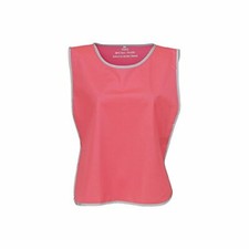 Mens Womens Kids Childs High Visibility Hi-Vis Viz Vizability Reflective Tabard