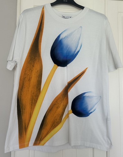 Zara women white tulip - zara,
