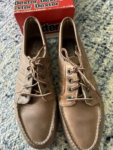 Dexter vintage leather boat - dexter,