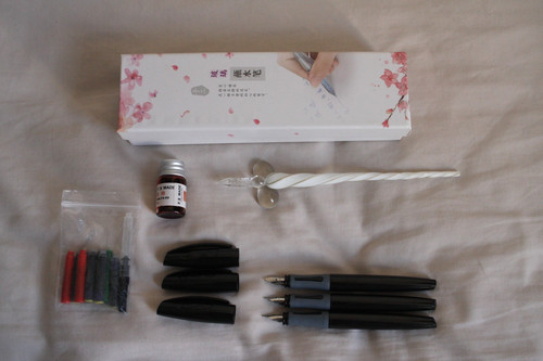 Calligraphy pen set japanese - -,
