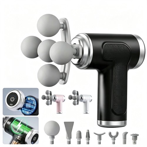 Heads electric massager gun - 9,