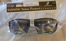 Sereld Black/Blue Extreme Italian Designed Sunglasses Brand New