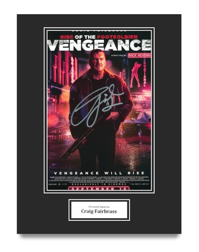Craig fairbrass hand signed - craig,