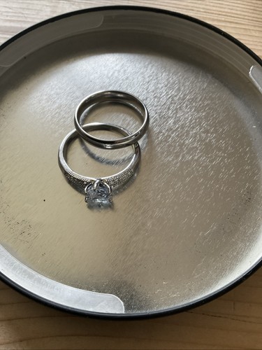 Pair old rings engagement - pair,