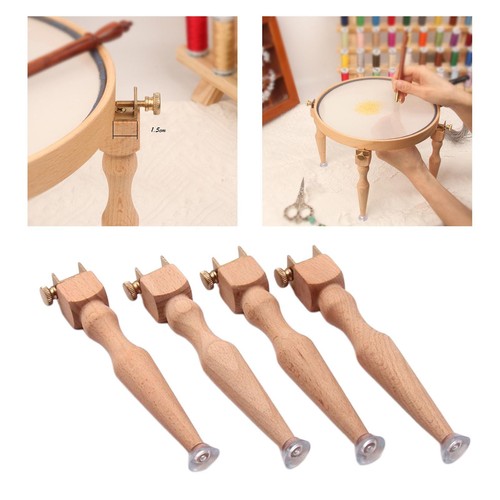 Wooden handmade sewing stand - wooden,
