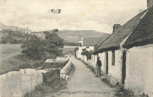 Dyserth weavers lane 1914 - dyserth,,