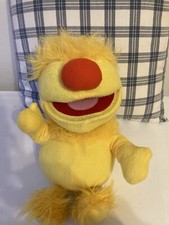 Yellow Doobley Kids Hand Puppet  Widget World First Choice - approx 15” tall