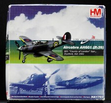 1/72 Hobbymaster HA1703 P-39 Airacobra 601 Sqn - Never Unboxed or Displayed
