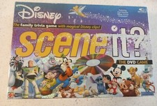 Disney Scene It? 1st Edition 2004 Game Dvd Family Trivia Complete UK New Other