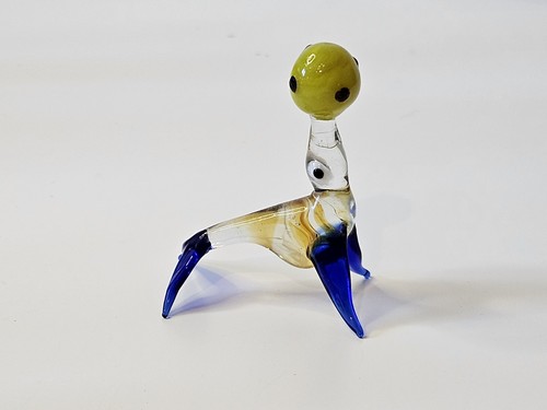 Vintage hand blown art glass - blown,
