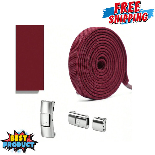 Elastic laces tie shoe - laces,