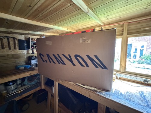 Sturdy cardboard bike - box, for