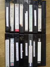 18 VHS Video Cassette Tapes