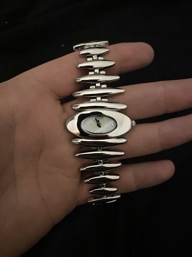 Ladies silver watch - ladies,