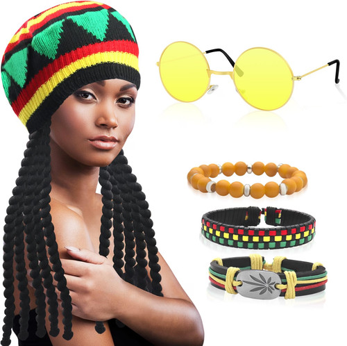 Glghmh 5pcs rasta - glghmh,