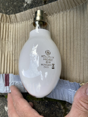 80w mbf lamp - ge, 3