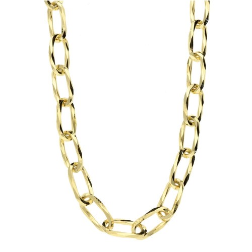 Ladies 9ct yellow gold - yellow, oval