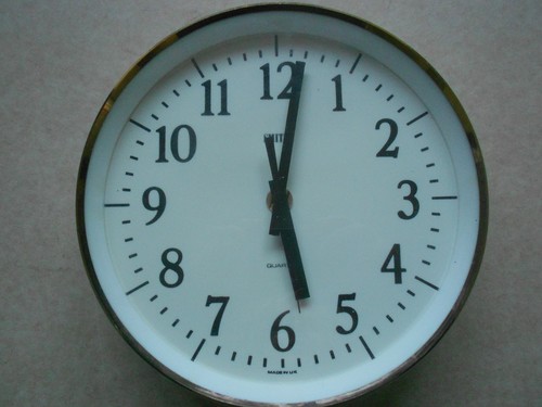 Vintage smiths wall clock - wall,