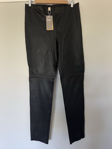 Genuine leather black - h&m,