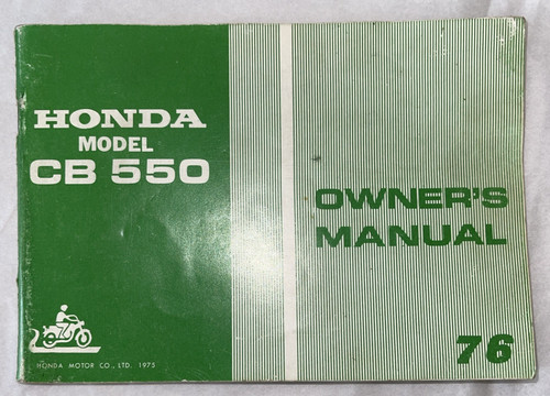Honda model cb550 - honda,
