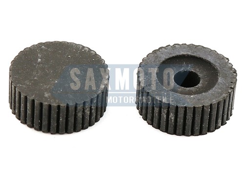 Retaining rubber gas tank