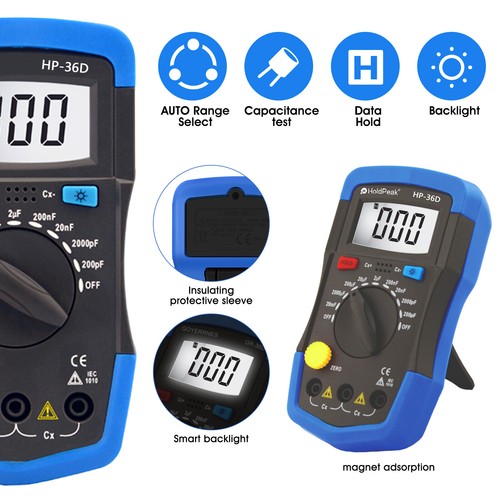 Digital multimeter capacitance - digital,