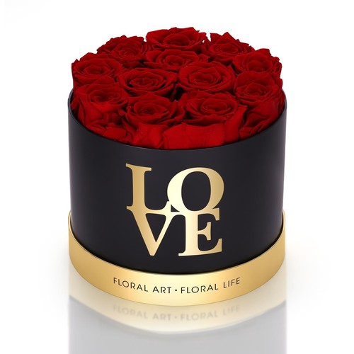 Forever roses box - in, a