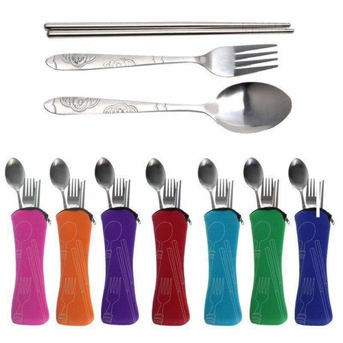 Portable chopsticks spoon fork - portable,