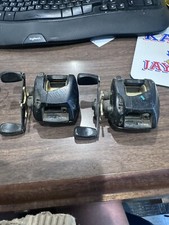 2 Daiwa Power Mesh Drive Ps2 5B Magforce Bait Caster Reels Graphite Read Desc