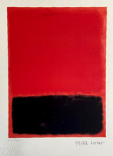 Mark Rothko Lithograph COA