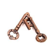 Key Lock Puzzle Vintage