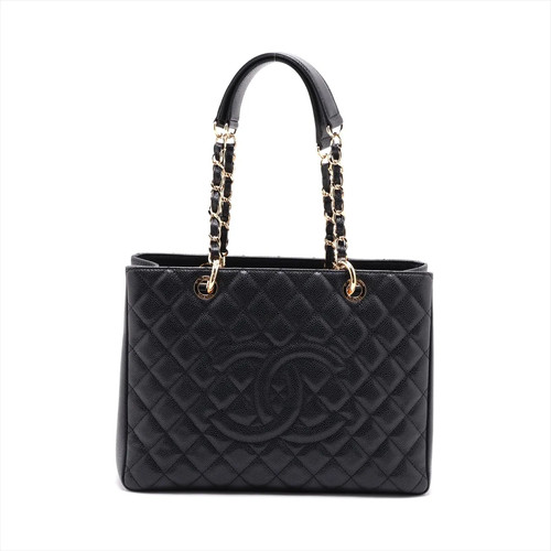 Chanel gst caviar skin tote - chanel,